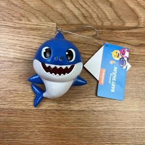 pinkfong Baby Shark Licensed Christmas Ornament 3" x 4" NEW